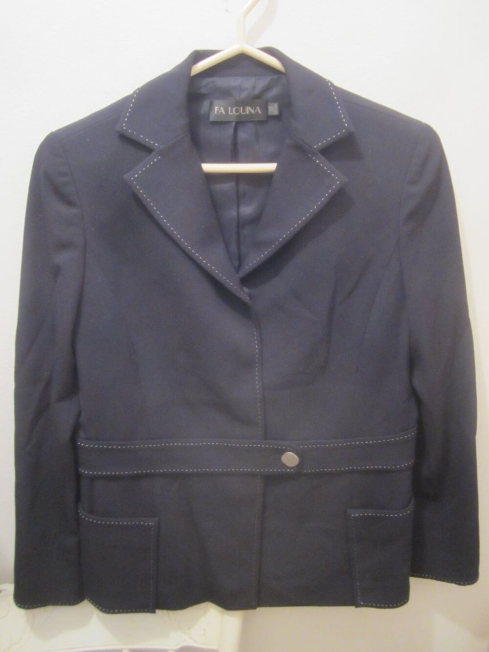 Jacket, Fa Louina, Size 13, Black